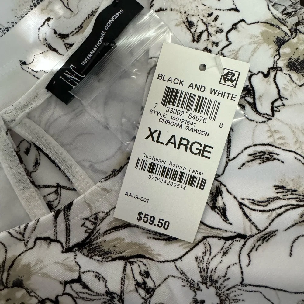 Short Set by INC Size XL top 12 Shorts - Picture 5 of 8